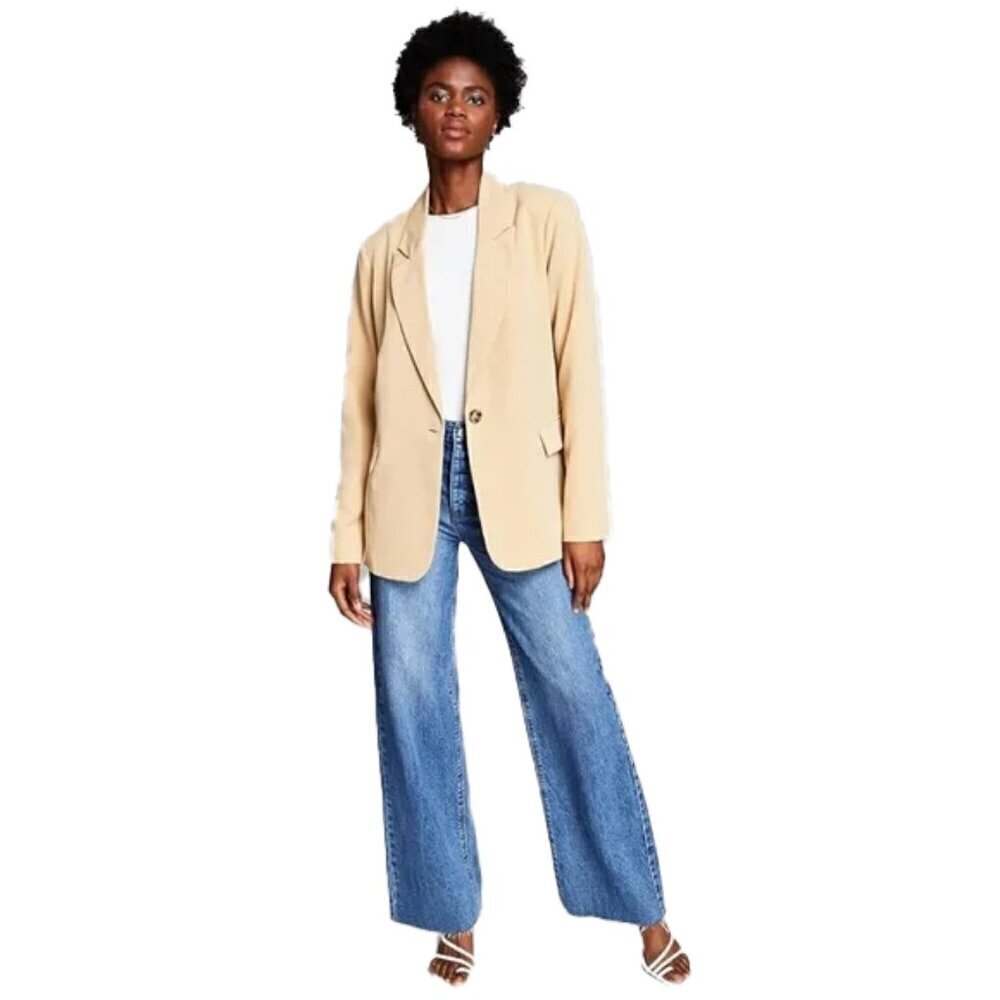 🆕 AND NOW THIS Women's Oversized Blazer MEDIUM